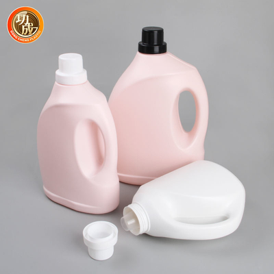 Garrafa vazia 2000ml 3000ml 5000ml do detergente para a roupa do HDPE