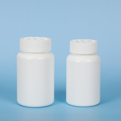 Garrafas plásticas largas da medicina das garrafas de comprimido 120ml da farmácia da cápsula da vitamina da boca