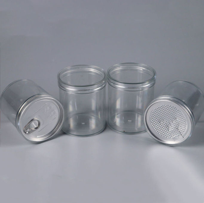 Categoria plástica de Honey Containers With Lids Food do animal de estimação largo transparente da boca
