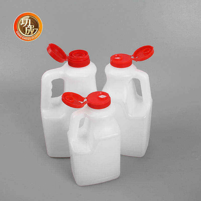 Garrafa plástica do molho de soja do alimento feito sob encomenda do Hdpe com punho