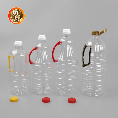 Produto comestível transparente de garrafa de óleo vegetal do óleo de amendoim do ANIMAL DE ESTIMAÇÃO