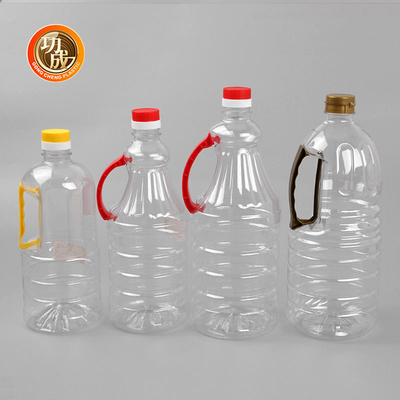 garrafa de óleo comestível plástica do ANIMAL DE ESTIMAÇÃO de 1280ml 1600ml 1800ml para o vinagre com tampa