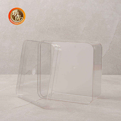 600ml 810ml personalizam a caixa retangular transparente dos alimentos para animais de estimação das caixas de embalagem