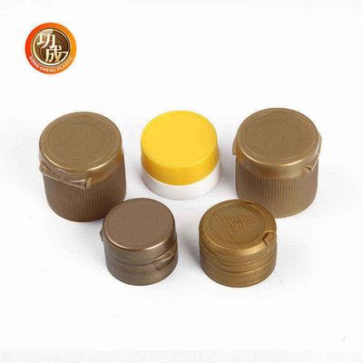 PE plástico PP Flip Top Caps plástico do tampão de garrafas do parafuso feito sob encomenda do molho de soja