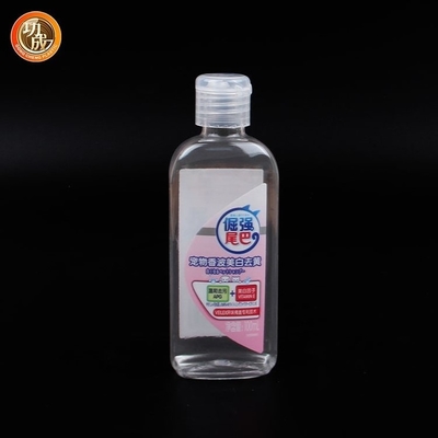 Da garrafa plástica do Sanitizer do sabão líquido garrafas vazias transparentes do Sanitizer da mão