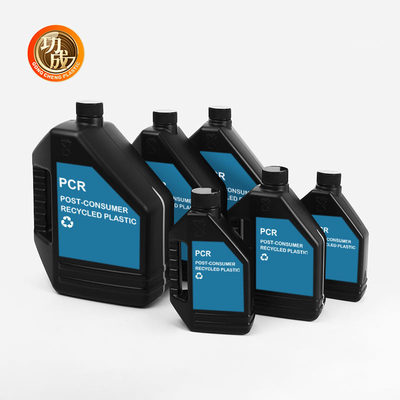 garrafa de óleo de motor de PCR de plástico de 500 ml com tampa de parafuso