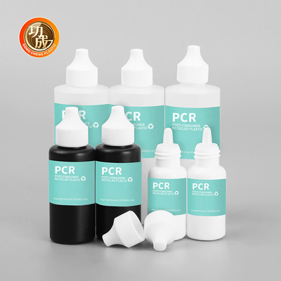 30 ml 50 ml 120 ml frasco de goteador vazio plástico PCR espremer frasco líquido