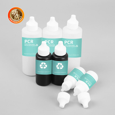 30Ml 50Ml 120Ml Eco Friendly PCR plástico garrafas de compressão com Twist Top tinta garrafas de óleo para cabelo