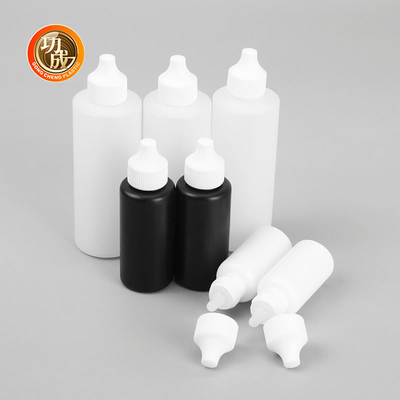 Pe 30ml 50ml 120ml plástico colírio recipiente conta-gotas garrafa de aperto médico