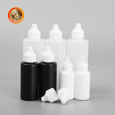 CQC Flasca de plástico E líquido para solventes óleos tinta de pintura espremer garrafa com torção aplicador de ponta de tampa superior