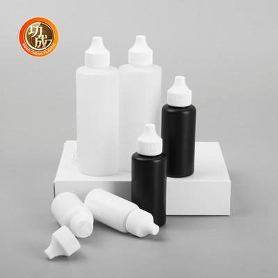 30 ml 50 ml 120 ml garrafa de plástico personalizada com tampa superior torcida garrafa de compressão com bico