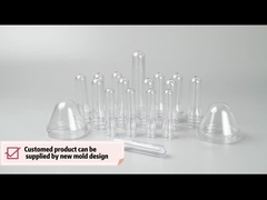 Pré-forma transparente feita sob encomenda do ANIMAL DE ESTIMAÇÃO para garrafas de água 1 litro