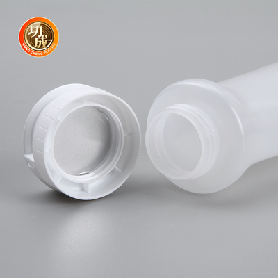 Garrafa de Flip Top Plastic Squeeze Sauce para o xarope 250ml 500ml