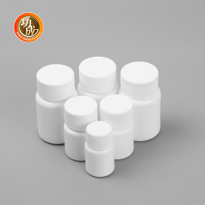 Garrafas de comprimido da medicina da cápsula de Matte Plastic Pill Bottle 15ml 20ml 30ml do HDPE