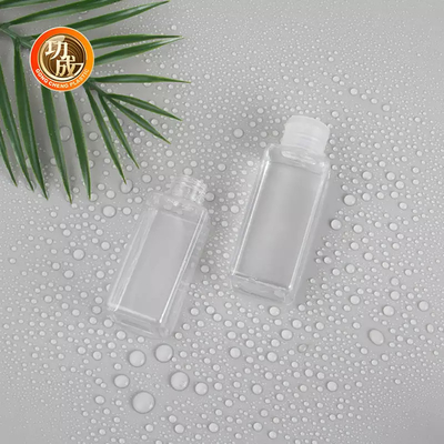 Garrafa do Sanitizer da mão do tamanho do curso do PLA do PCR do OEM Mini Plastic Sanitizer Bottle com suporte do silicone