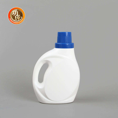 Garrafa detergente líquida branca vazia da garrafa 1000ml 1500ml 3000ml do detergente para a roupa do HDPE