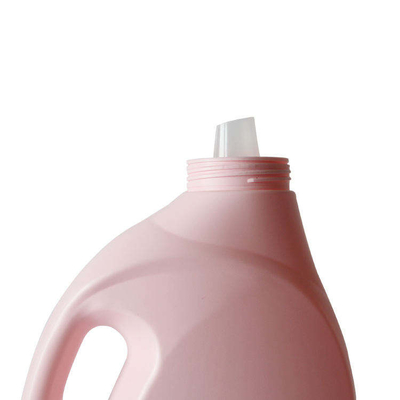 Garrafa vazia plástica do PE para o detergente líquido 5L feito-à-medida