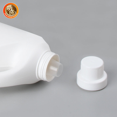 Garrafa vazia 2000ml 3000ml 5000ml do detergente para a roupa do HDPE
