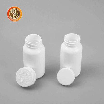Garrafas de comprimido plásticas da medicina do HDPE para o suplemento à vitamina