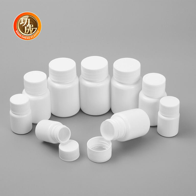 Garrafa de empacotamento da cápsula plástica vazia da vitamina do HDPE da garrafa de comprimido do PE