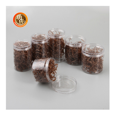 A especiaria vazia plástica do produto comestível range recipientes plásticos da boca larga de 500ml 1000ml