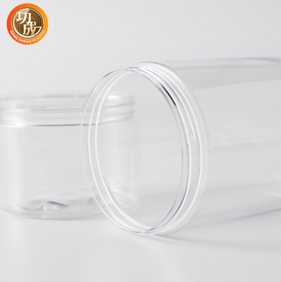 produto comestível claro vazio de frasco de cookie dos doces do animal de estimação de 100ml 200ml 300ml