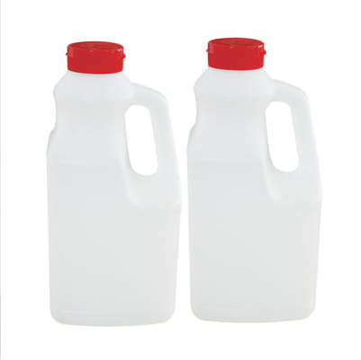 Garrafa plástica do empacotamento de alimento dos temperos da garrafa de óleo comestível do Pe com tampa