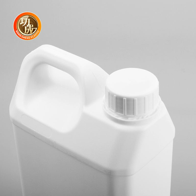 O condimento plástico vazio do Hdpe engarrafa a garrafa química plástica do armazenamento com tampão de parafuso