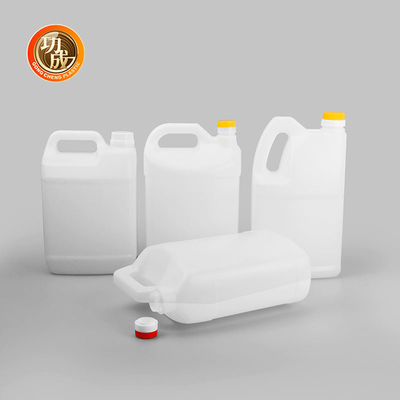 Garrafa de óleo do amendoim do produto comestível de garrafa de óleo do plástico do Hdpe do retângulo