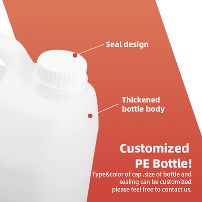 o condimento plástico de 4300ml 5000ml 6000ml engarrafa a garrafa plástica química vazia do PE
