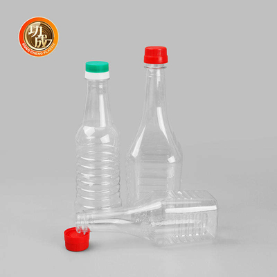 Garrafas de óleo plásticas do ANIMAL DE ESTIMAÇÃO da garrafa 500ml do molho de soja do óleo comestível