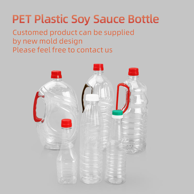 o condimento plástico de 380ml 500ml 760ml engarrafa a garrafa de óleo comestível vazia do quadrado