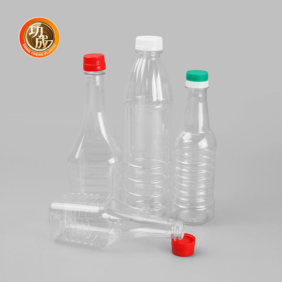 O condimento plástico transparente engarrafa 500ml 900ml 1800ml 5000ml Olive Oil Plastic Bottle