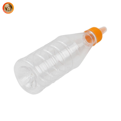 Garrafas do aperto da mostarda da ketchup do espaço livre do ANIMAL DE ESTIMAÇÃO 17oz do produto comestível