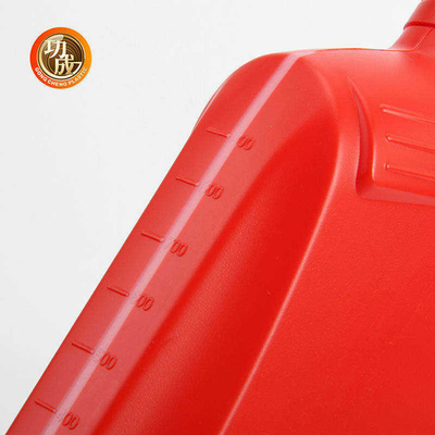 Garrafa feita sob encomenda do lubrificante da gasolina do plástico do PE da garrafa de óleo do motor da etiqueta