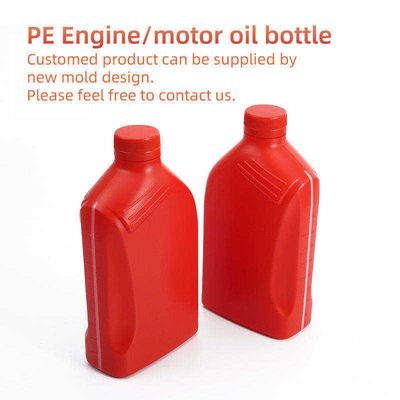 Recipiente automotivo do óleo do HDPE vazio da garrafa de óleo do motor 1L