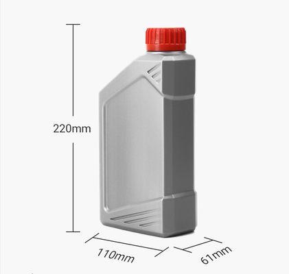 Garrafa vazia do lubrificante 1000ml da garrafa de óleo do motor do fuel-óleo do PE