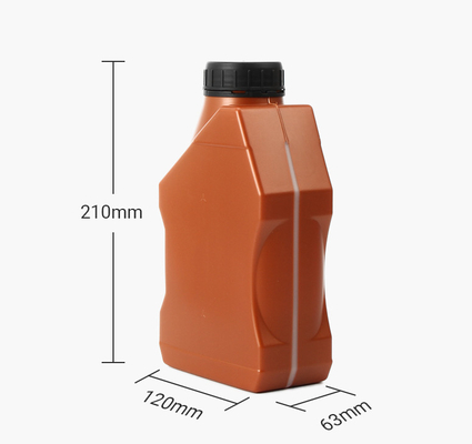 da gasolina vazia plástica do óleo de lubrificação do Hdpe da garrafa do óleo de motor de 1 litro garrafa plástica