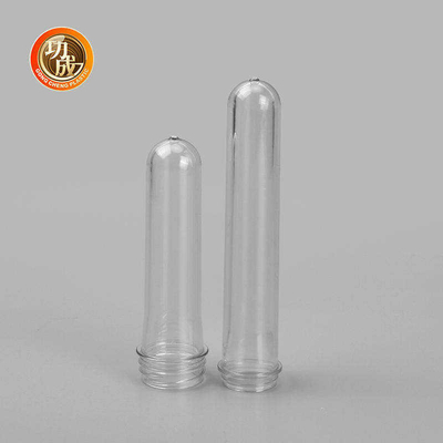 Pré-forma plástica transparente do ANIMAL DE ESTIMAÇÃO da pré-forma 20mm 22mm 24mm 28mm da garrafa