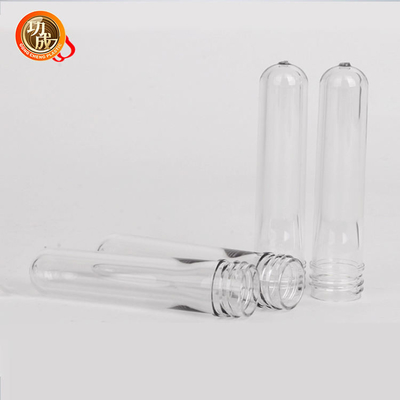 pré-forma plástica da garrafa do ANIMAL DE ESTIMAÇÃO do produto comestível de 30mm 38mm