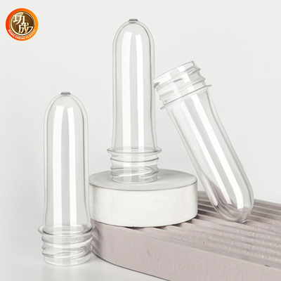 pré-forma plástica da garrafa do ANIMAL DE ESTIMAÇÃO do produto comestível de 30mm 38mm