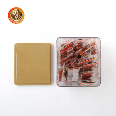 O ANIMAL DE ESTIMAÇÃO plástico personaliza recipientes de alimento das porcas das caixas de embalagem com tampas 1380ml