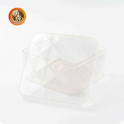 600ml 810ml personalizam a caixa retangular transparente dos alimentos para animais de estimação das caixas de embalagem