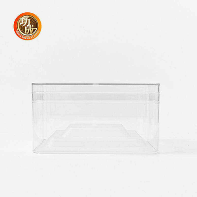 600ml 810ml personalizam a caixa retangular transparente dos alimentos para animais de estimação das caixas de embalagem
