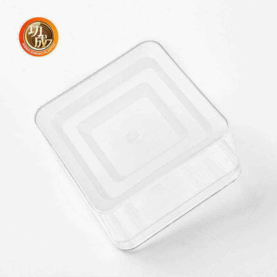 600ml 810ml personalizam a caixa retangular transparente dos alimentos para animais de estimação das caixas de embalagem