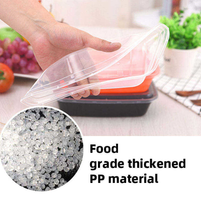 O OEM personaliza o acondicionamento de alimentos afastados Tray With Lid das caixas de embalagem