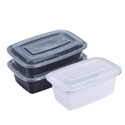 O OEM personaliza o acondicionamento de alimentos afastados Tray With Lid das caixas de embalagem