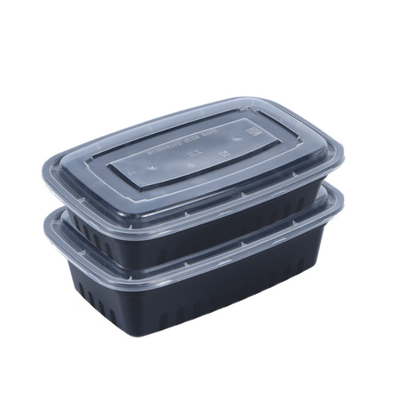 O OEM personaliza o acondicionamento de alimentos afastados Tray With Lid das caixas de embalagem