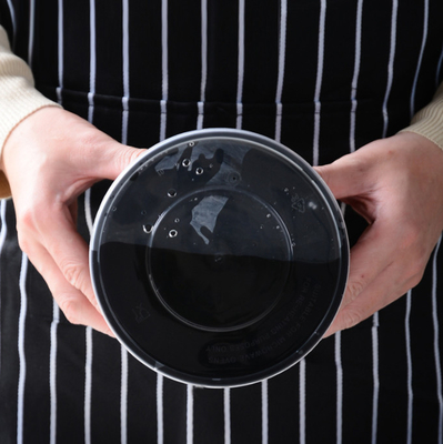 O escape impermeabiliza as caixas de armazenamento plásticas do alimento descartáveis leva embora o empacotamento