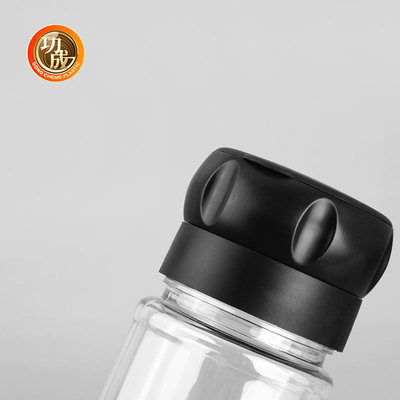 boca plástica do parafuso de garrafas da especiaria 125Ml que tempera Shaker With Lid